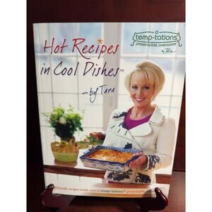 Hot Recipes in Cool Dishes by Tara McConnell Paperback 2010 QVC TEMPTATIONS